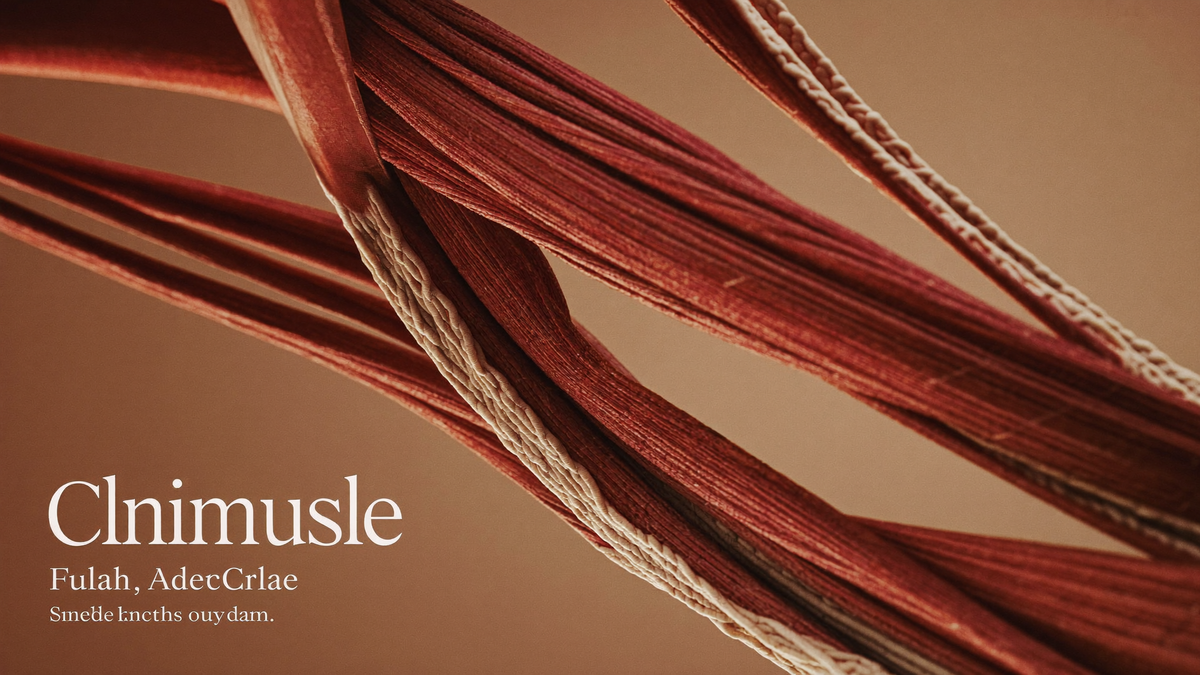 Illustration of skeletal muscle fibres bundled into fascicles