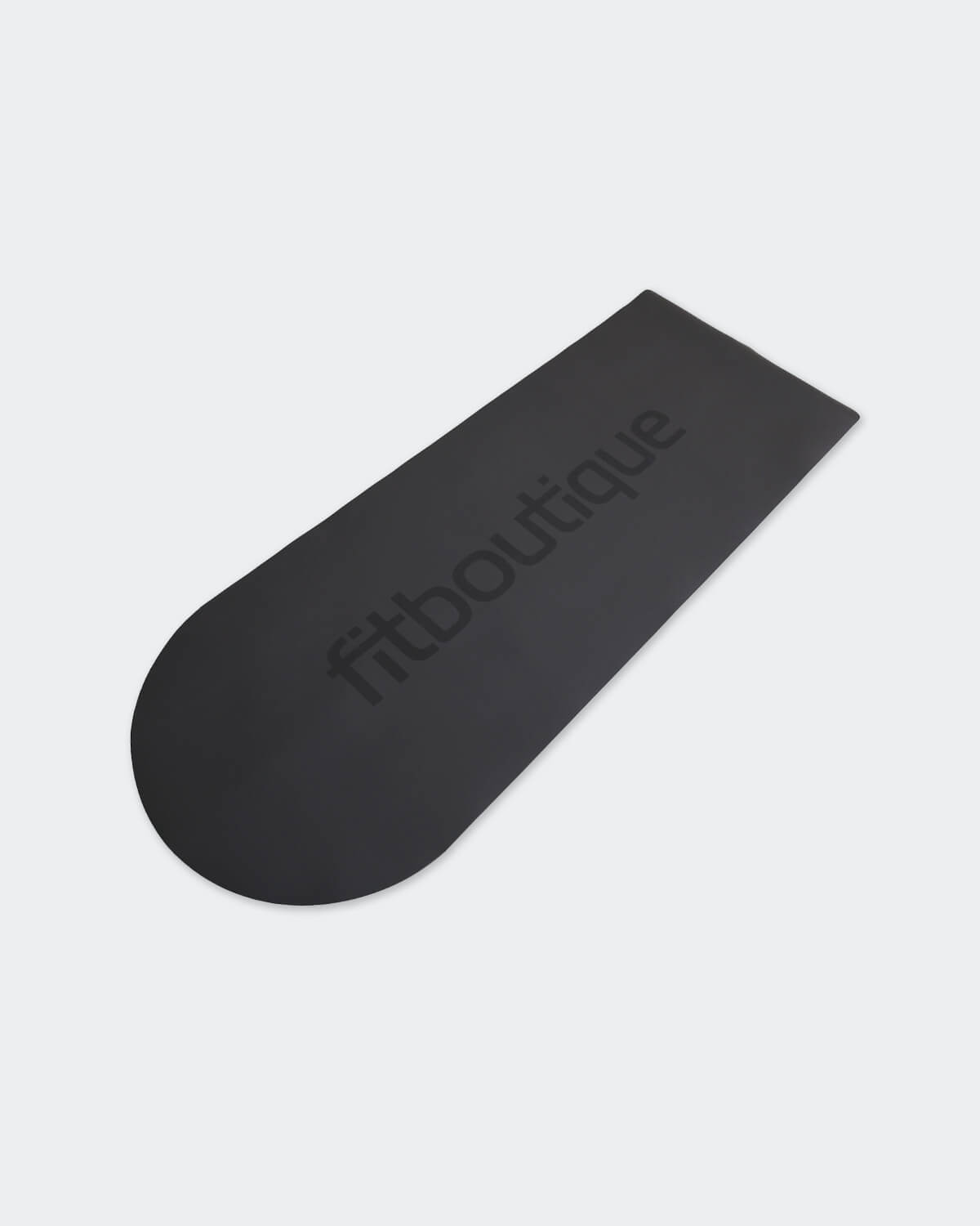FitBoutique I Half-Round Yoga Mat in Black