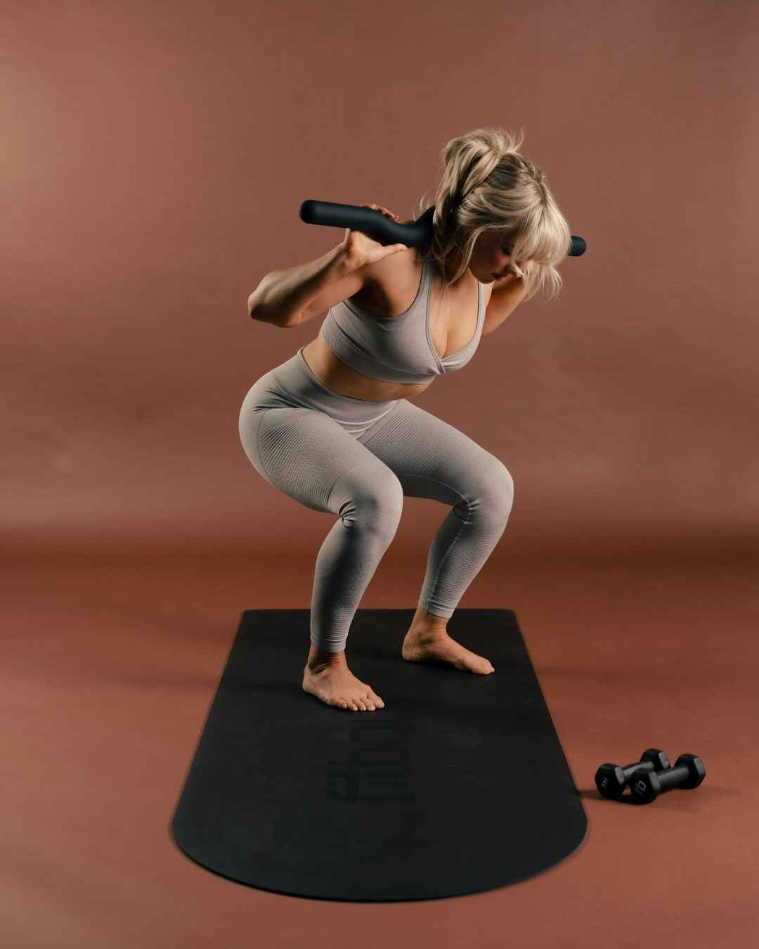 Pilates Body Bar and Dumbells